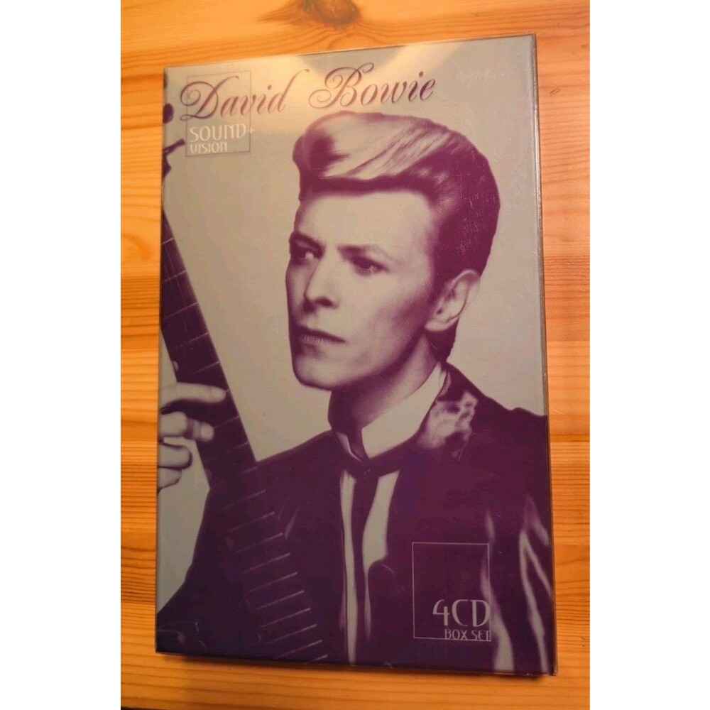 David Bowie Sound + Vision 4 CD Box Set EMI 2003 Booklets Slipcase